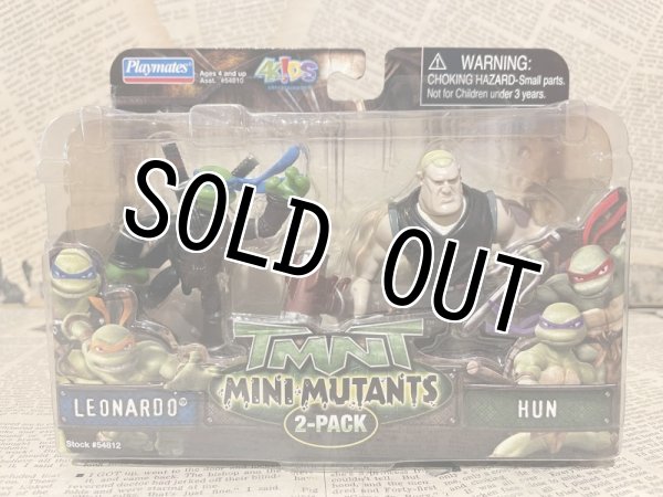 画像5: TMNT/Action Figure(2007/Mini Mutants 2-Pack set/MOC) TM-134 (5)