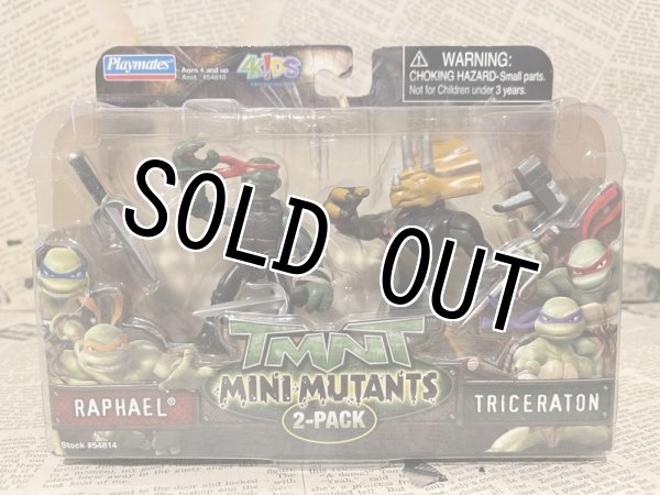 画像6: TMNT/Action Figure(2007/Mini Mutants 2-Pack set/MOC) TM-134 (6)