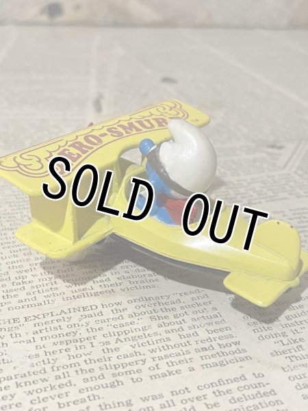 画像2: Smurfs/Diecast Airplane(80s) SM-014 (2)