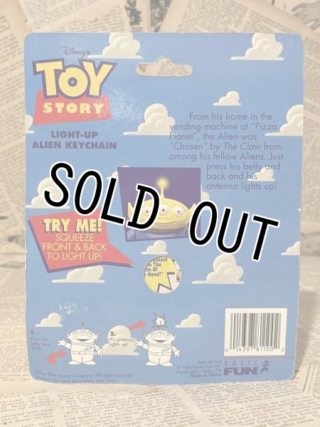 画像3: Toy Story/Light-Up Alien Keychain(90s/MOC) DI-118 (3)