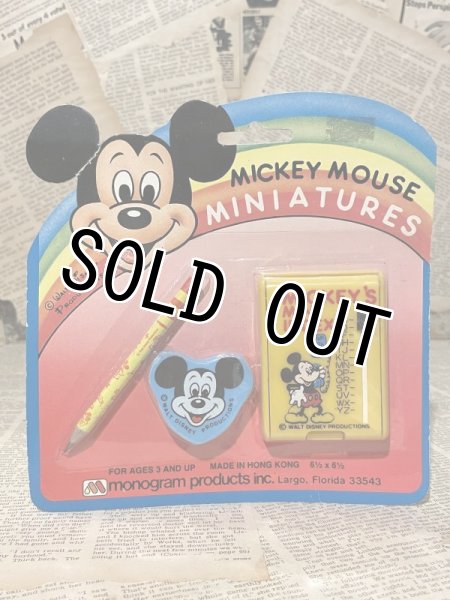 画像1: Mickey Mouse/Phone Book set(70s) DI-126 (1)