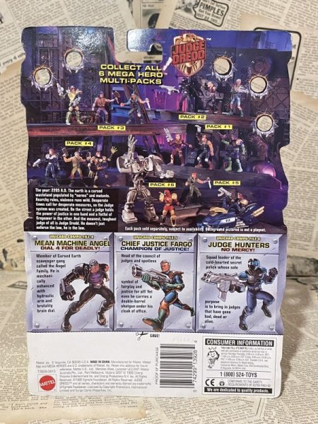 画像3: Judge Dredd/Action Figure(Mega Heroes/#2/MOC) OH-047 (3)