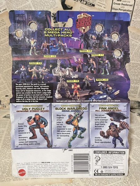 画像3: Judge Dredd/Action Figure(Mega Heroes/#3/MOC) OH-048 (3)