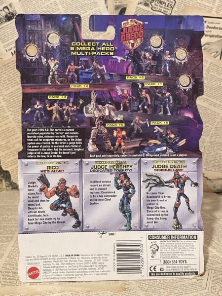 画像3: Judge Dredd/Action Figure(Mega Heroes/#4/MOC) OH-049 (3)