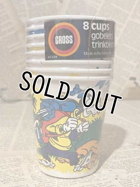 画像2: Disney/Paper Cup set(70s/MIP) DI-144 (2)