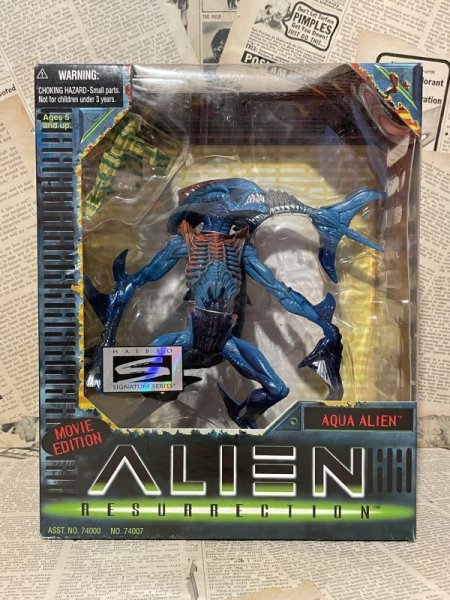 画像1: Alien Resurrection/Action Figure(Aqua Alien/MIB) MO-114 (1)