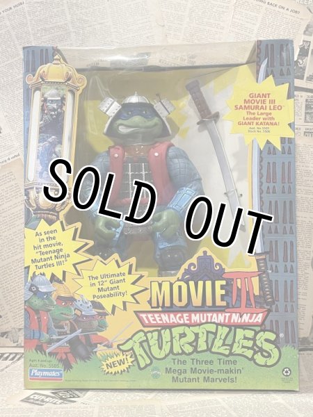 画像1: TMNT/Action Figure(Giant Movie III Samurai Leo/MIB) TM-144 (1)