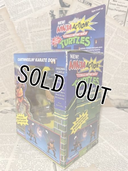 画像3: TMNT/Action Figure(Cartwheelin' Karate Don/MIB) TM-145 (3)