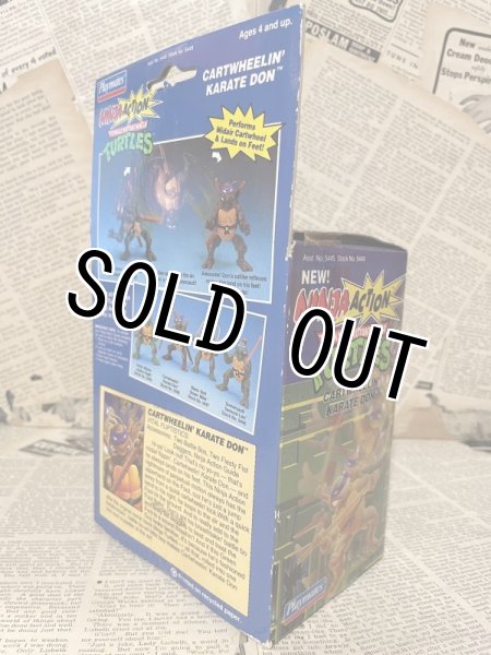 画像4: TMNT/Action Figure(Cartwheelin' Karate Don/MIB) TM-145 (4)