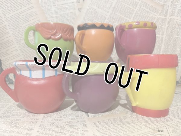 画像3: Funny Face/Plastic Mug set(70s) OF-089 (3)