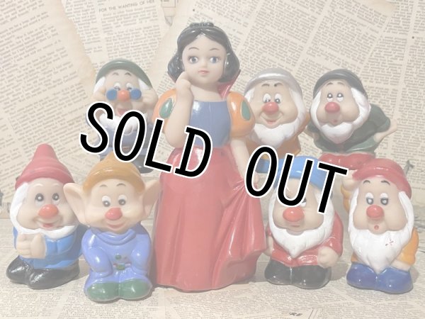 画像1: Snow White and the Seven Dwarfs/Rubber Doll set(Knock off) DI-158 (1)