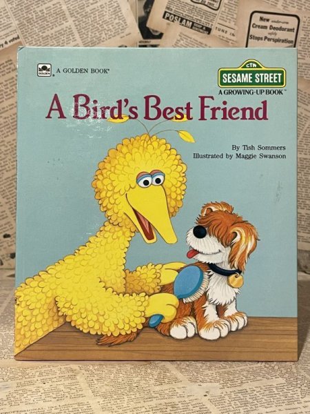 画像1: Sesame Street/Book(80s/A Bird's Best Friend) BK-115 (1)