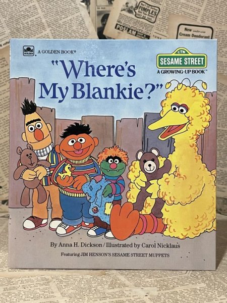 画像1: Sesame Street/Book(80s/Where's My Blanket?) BK-114 (1)