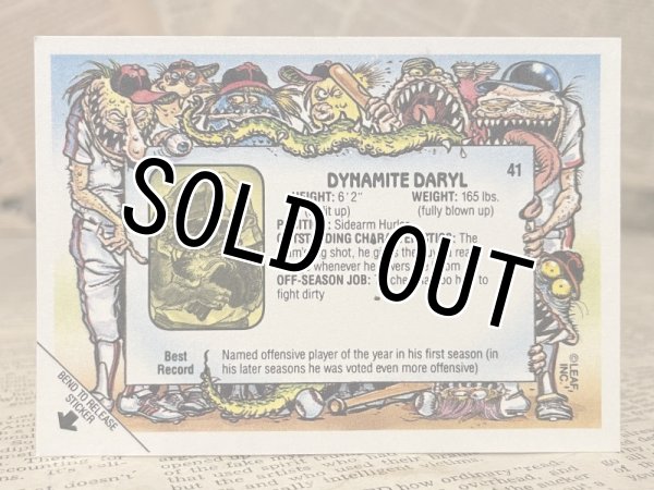 画像2: Baseball's Greatest Grossouts/Sticker Card(80s) RF-018 (2)