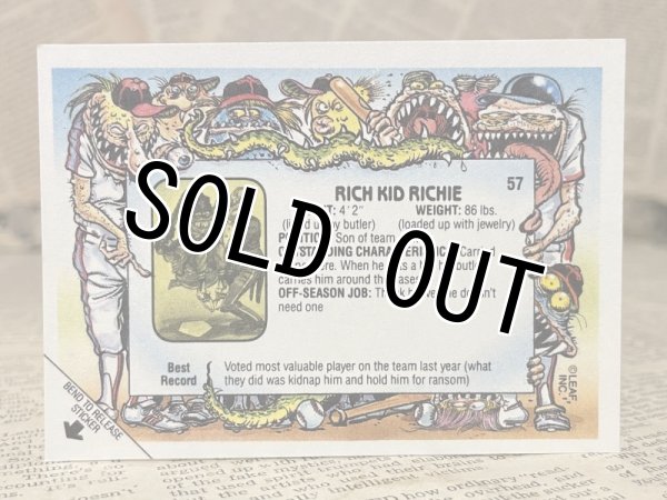 画像2: Baseball's Greatest Grossouts/Sticker Card(80s) RF-021 (2)