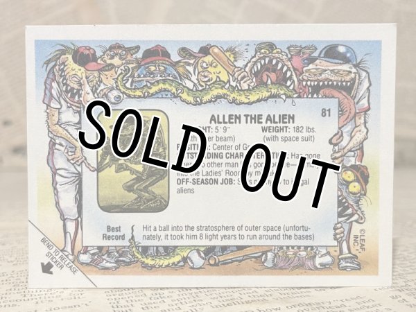 画像2: Baseball's Greatest Grossouts/Sticker Card(80s) RF-022 (2)