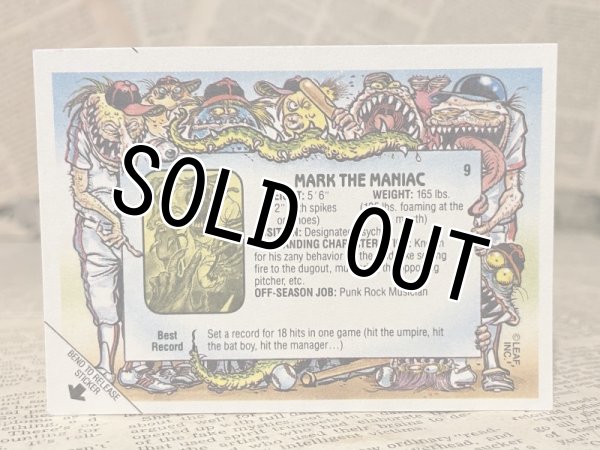 画像2: Baseball's Greatest Grossouts/Sticker Card(80s) RF-030 (2)