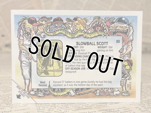 画像2: Baseball's Greatest Grossouts/Sticker Card(80s) RF-034 (2)