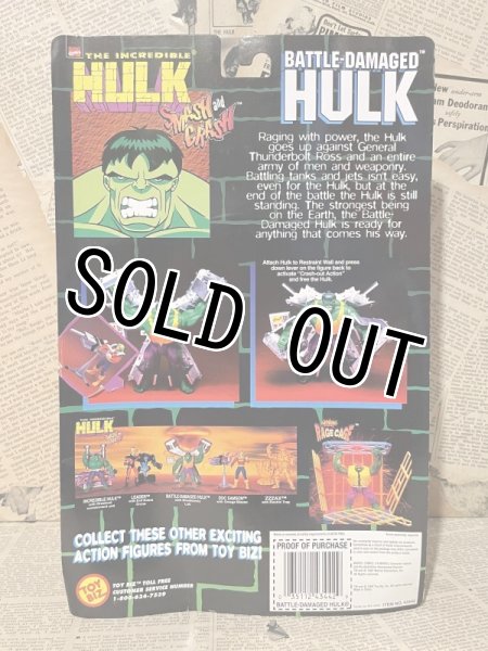 画像3: The Incredible Hulk/Action Figure(Battle-Damages Hulk/MOC) MA-167 (3)