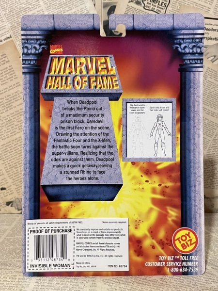 画像3: Marvel Hall of Fame/Action Figure(Invisible Woman/MOC) MA-158 (3)