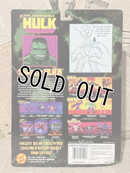画像3: The Incredible Hulk/Action Figure(Savage Hulk/MOC) MA-171 (3)