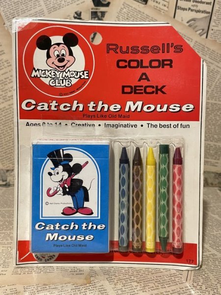 画像1: Mickey Mouse Club/Card Game set(70s/MOC) DI-201 (1)