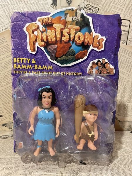 画像1: The Flintstones/Action Figure(Betty & Bamm-Bamm/MOC) HB-031 (1)