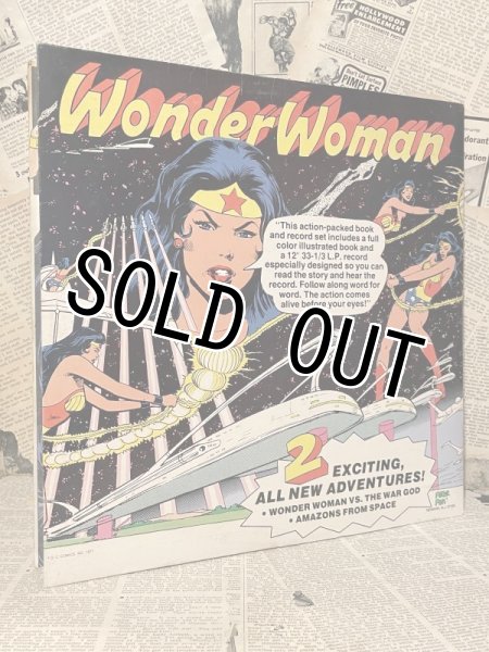 画像2: Wonder Woman/Book and LP Record set(1977) RE-024 (2)