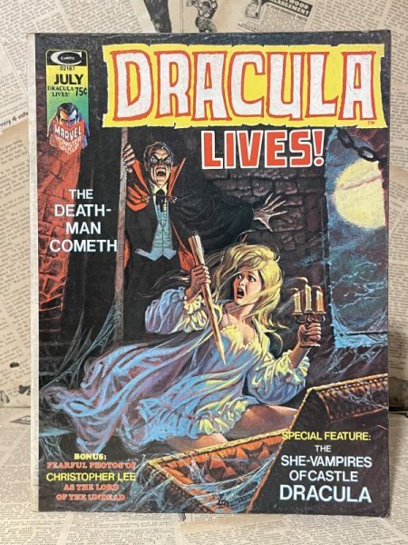 画像1: Dracula Lives!(1974/#7) BK-161 (1)