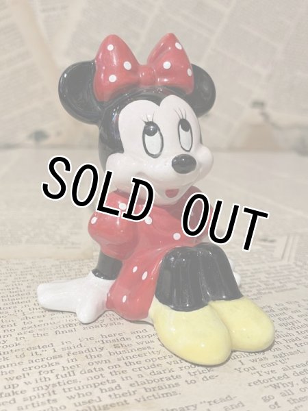 画像1: Minnie Mouse/Ceramic Figure(80s) DI-217 (1)