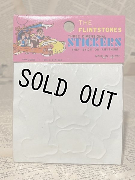 画像2: The Flintstones/3-D Stickers(70s) HB-044 (2)