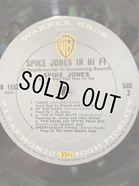 画像3: Spike Jones in Hi-Fi/LP Record(1959) RE-020 (3)