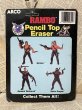 画像3: Rambo/Pencil Top Eraser(Black Dragon/MOC) MO-188 (3)