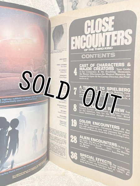 画像2: Close Encounters of the Third Kind/Official Authorized Magazine(70s) BK-194 (2)