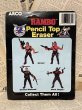 画像3: Rambo/Pencil Top Eraser(General Warhawk/MOC) MO-187 (3)