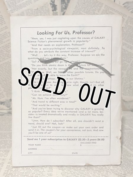 画像2: Galaxy Science Fiction Magazine(1957/May) BK-197 (2)