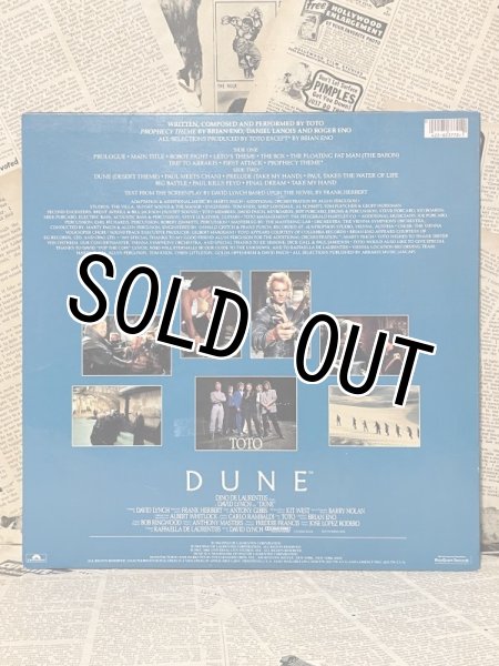 画像2: DUNE Soundtrack/LP Record(1984) RE-027 (2)