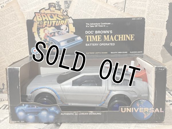 画像1: Back to the Future/Doc' Brown's Time Machine(90s/with box) MO-197 (1)