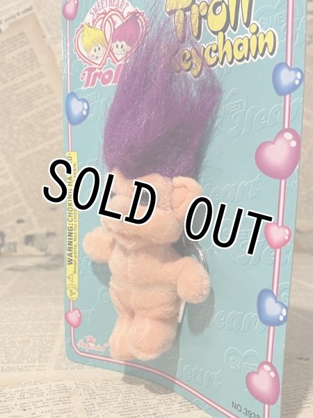 画像2: Troll/Plush Keychain(90s/Purple) CD-077 (2)