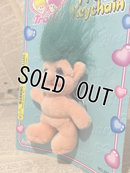 画像2: Troll/Plush Keychain(90s/Green) CD-072 (2)