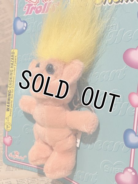 画像2: Troll/Plush Keychain(90s/Yellow) CD-074 (2)
