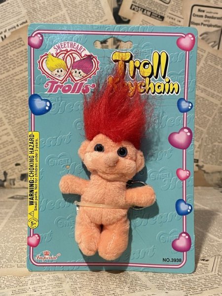 画像1: Troll/Plush Keychain(90s/Red) CD-094 (1)