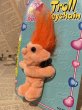 画像2: Troll/Plush Keychain(90s/Orange) CD-076 (2)