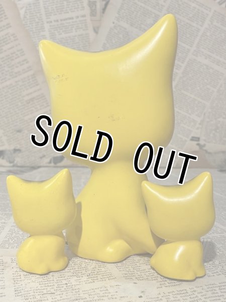 画像4: Vintage Cats Statue(60s) OC-116 (4)