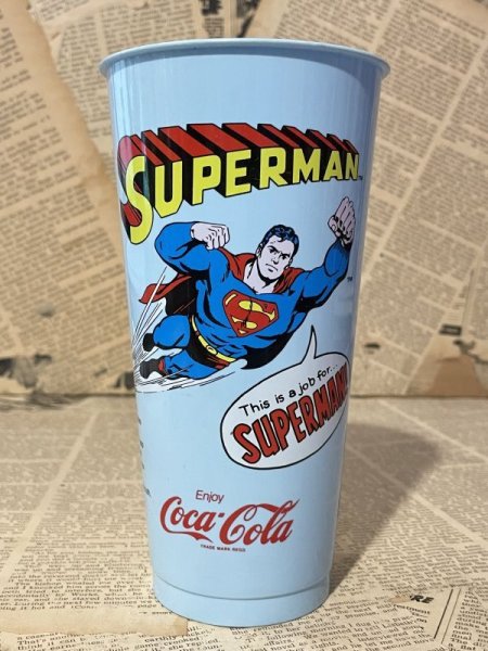 画像1: DC 7-11 Coca-Cola Cup(1988/Superman) DC-120 (1)