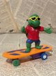 画像1: Skateboardin' Turtle/Pull Back Toy(90s) OC-118 (1)