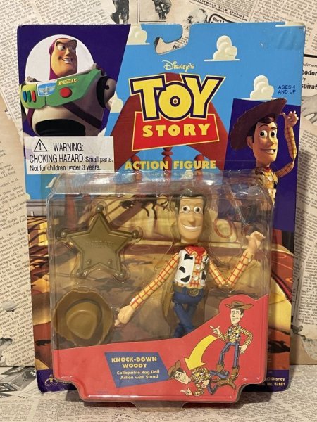 画像1: Toy Story/Action Figure(Knock-Down Woody/MOC) DI-260 (1)