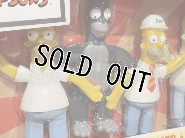 Simpsons/Bendable figure set(The Best of Homer/MIB) SI-017