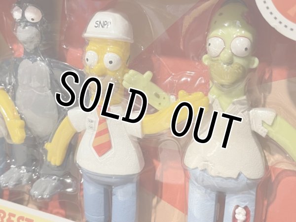 画像3: Simpsons/Bendable figure set(The Best of Homer/MIB) SI-017 (3)