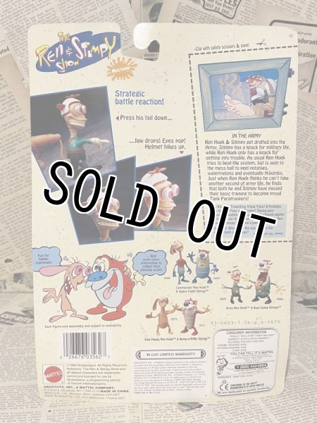 画像3: Ren&Stimpy/Action Figure(Army Ren/MOC) NC-025 (3)